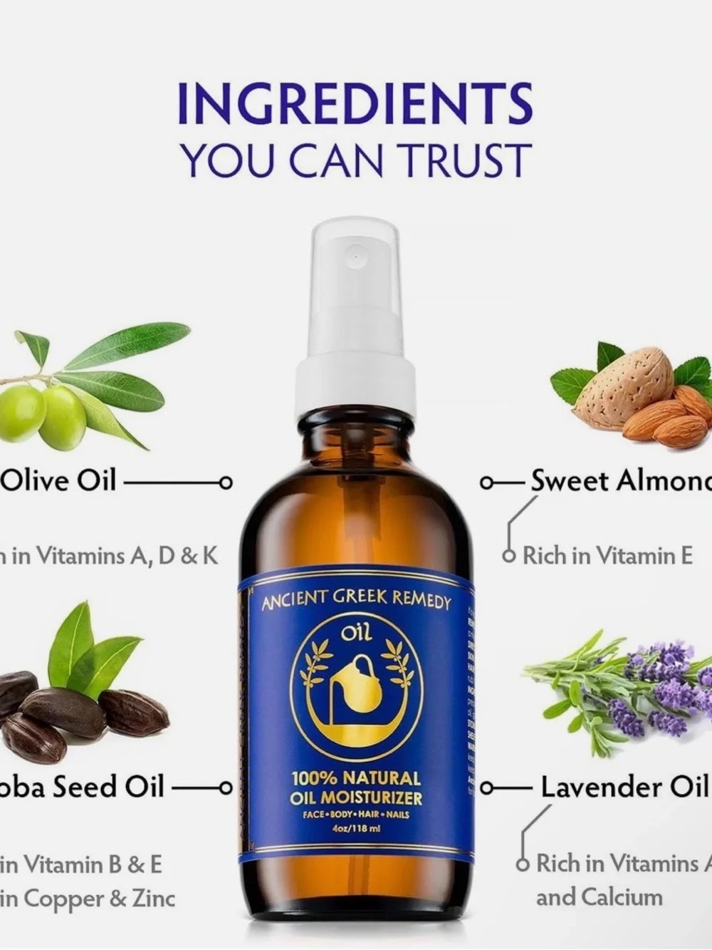 Ancient Greek Remedy organic oil moisturizer 643